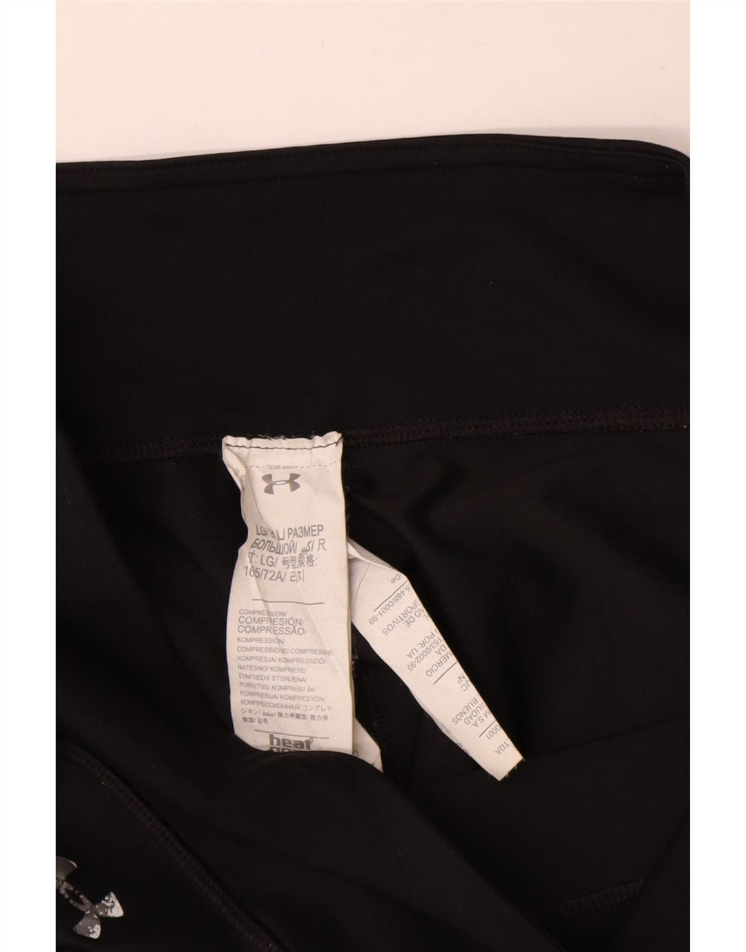 Under Armour Damen Capri-Leggings mit Grafik, UK 14, Größe L, Schwarz, Polyester
