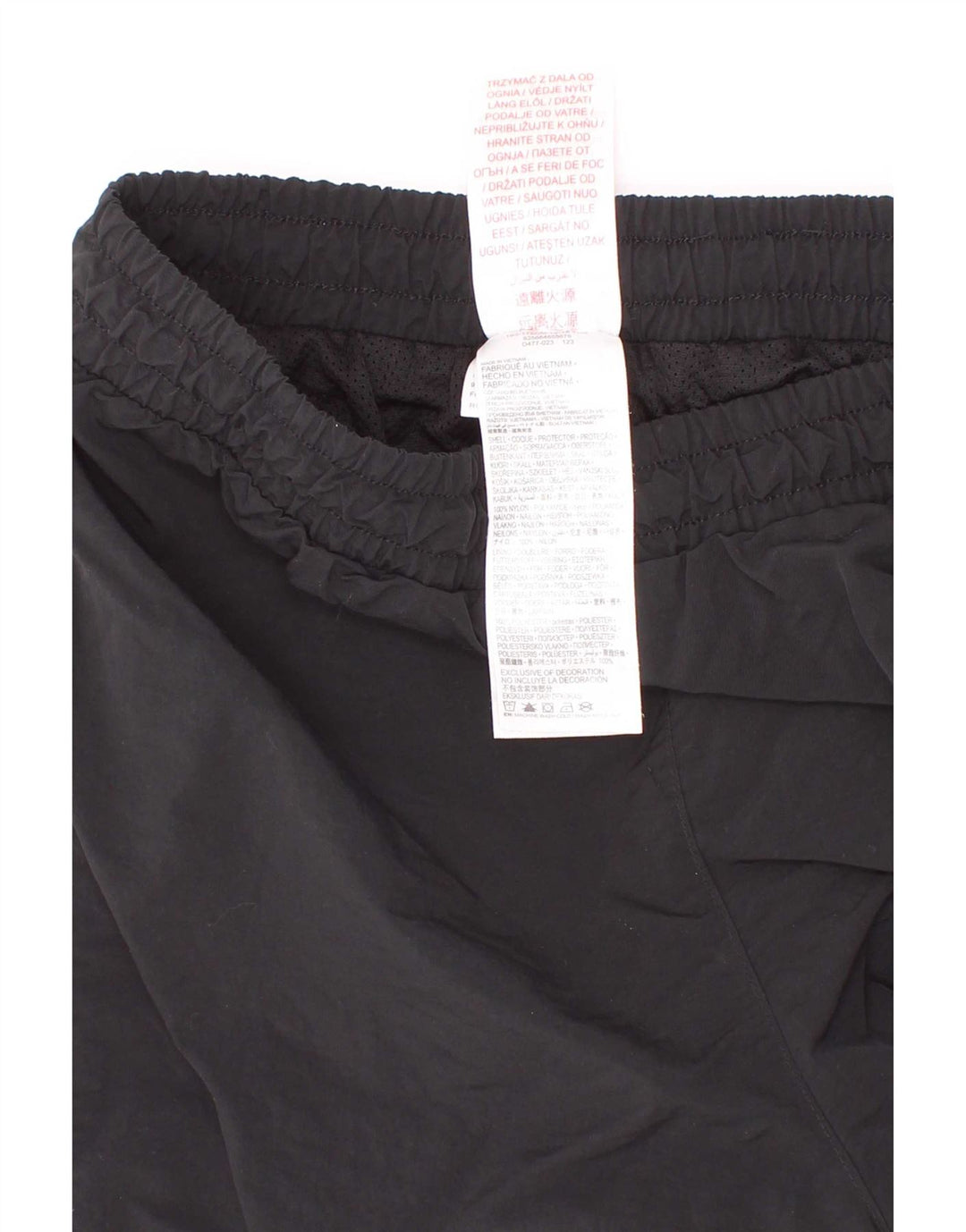 Converse Sportshorts für Jungen, 13–14 Jahre, XL, schwarzes Polyester
