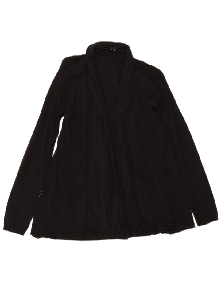 Offener Cardigan für Damen von Zara, Gr. 10, Größe S, Schwarz, Viskose