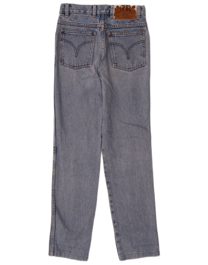Vintage Damen Slim Jeans W26 L29 Blaue Baumwolle