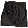 Zara Damen-Minirock aus Kunstleder, groß, W30, schwarzes Polyurethan