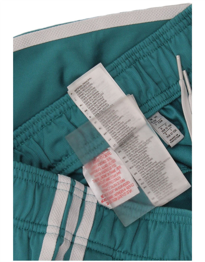 Adidas Mädchen-Trainingshose, Jogger, 12–13 Jahre, blaues Polyester