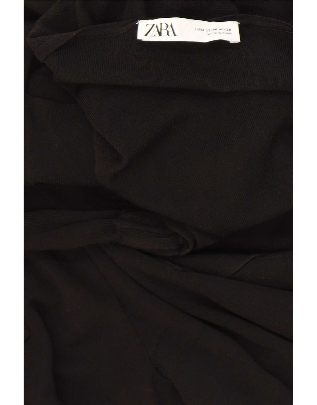 Zara Damen Overall mit 3/4-Ärmeln, UK 14, Mittelschwarz
