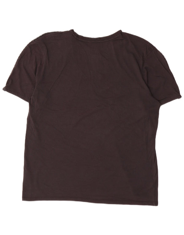 Nike Herren T-Shirt Top XL Schwarz Baumwolle