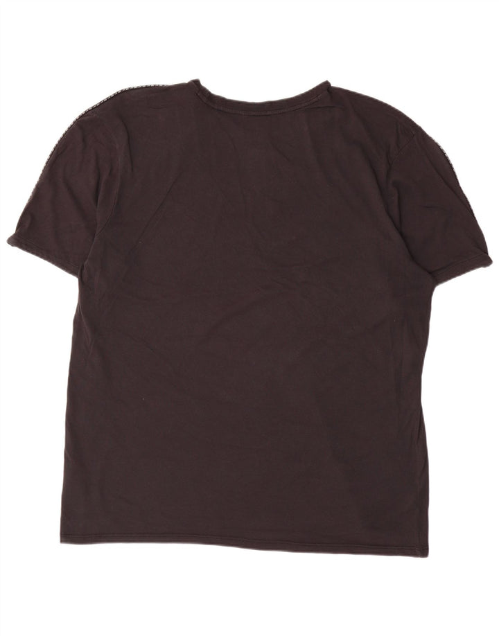 Nike Herren T-Shirt Top XL Schwarz Baumwolle