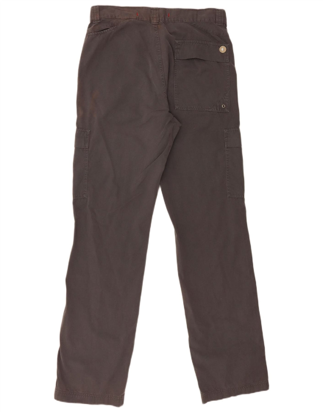 Trussardi Herren gerade Cargohose IT 48 Medium W32 L32 Grau