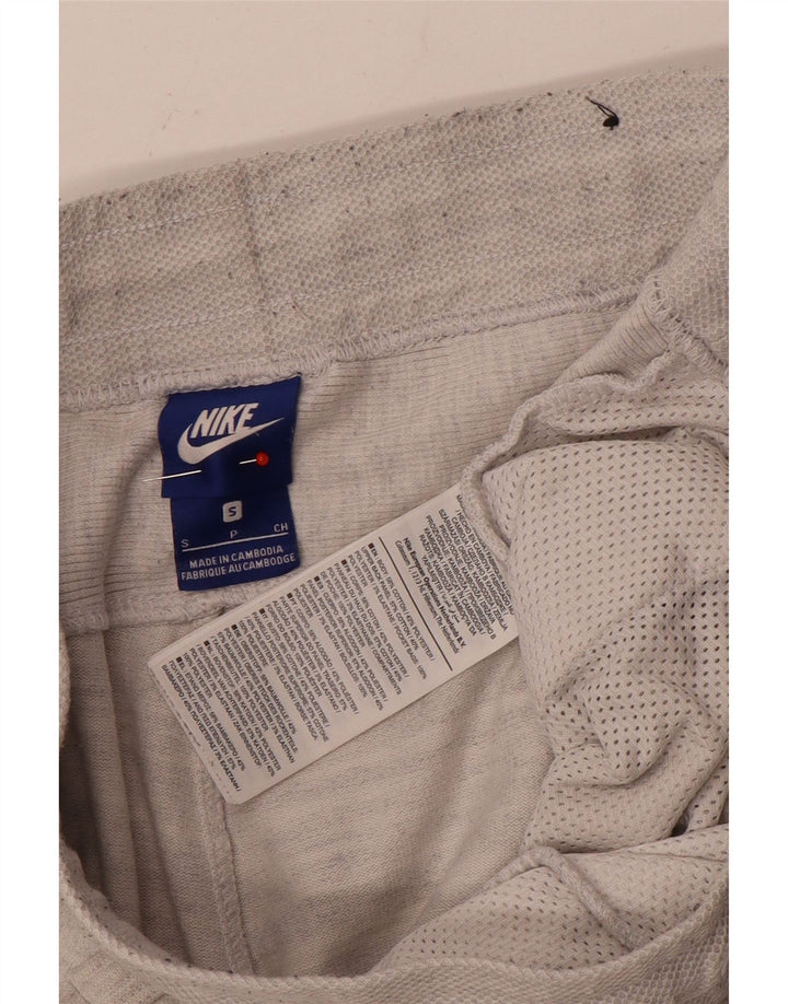 Nike Herren-Trainingshose, Größe S, graue Baumwolle