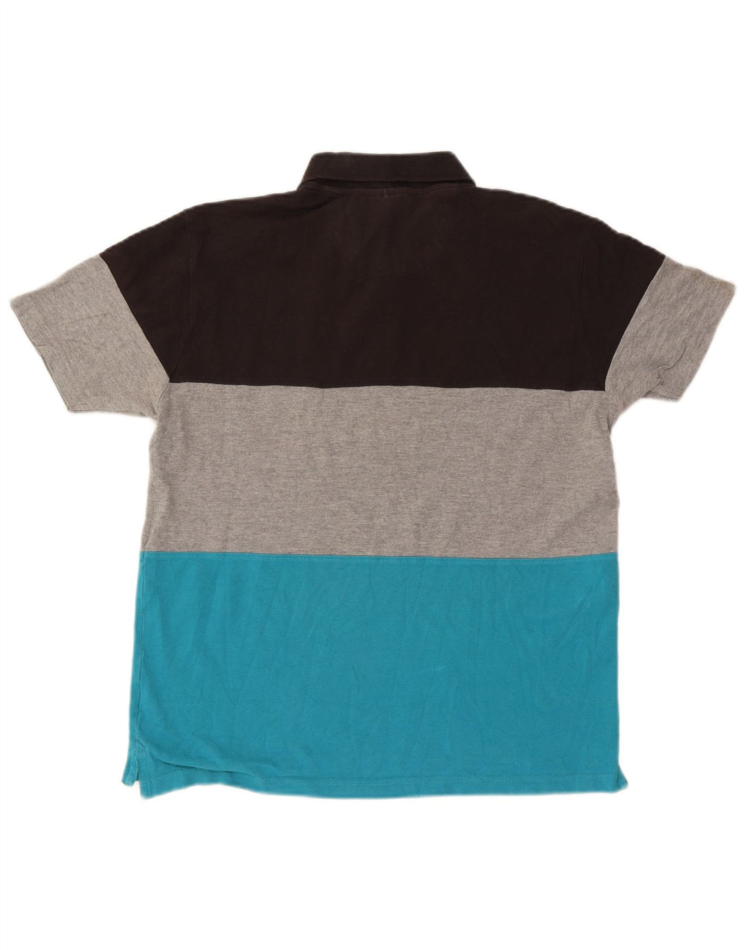 Pierre Cardin Herren-Poloshirt mit Grafik, groß, mehrfarbig, Farbblock