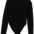 Langärmliger Damen-Body von Zara, Größe S, Größe S, Schwarz, Polyamid
