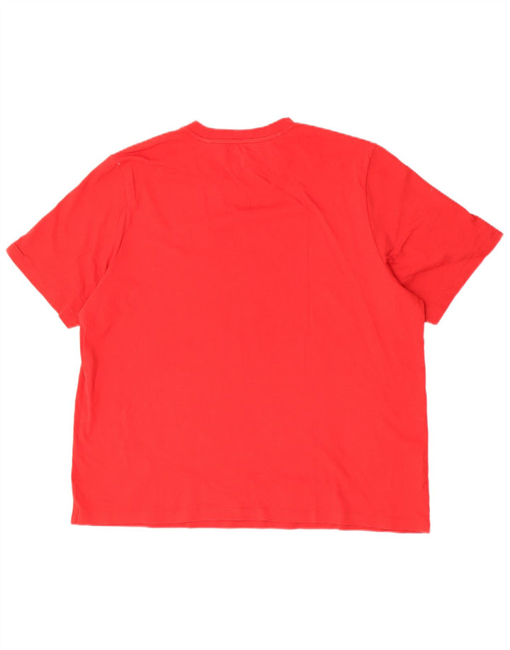 Adidas Herren Grafik T-Shirt Top XL Rot
