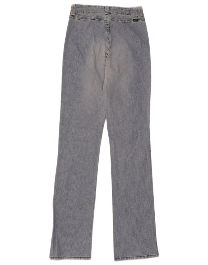 Lee Damen Straight Jeans W29 L33 Blaue Baumwolle