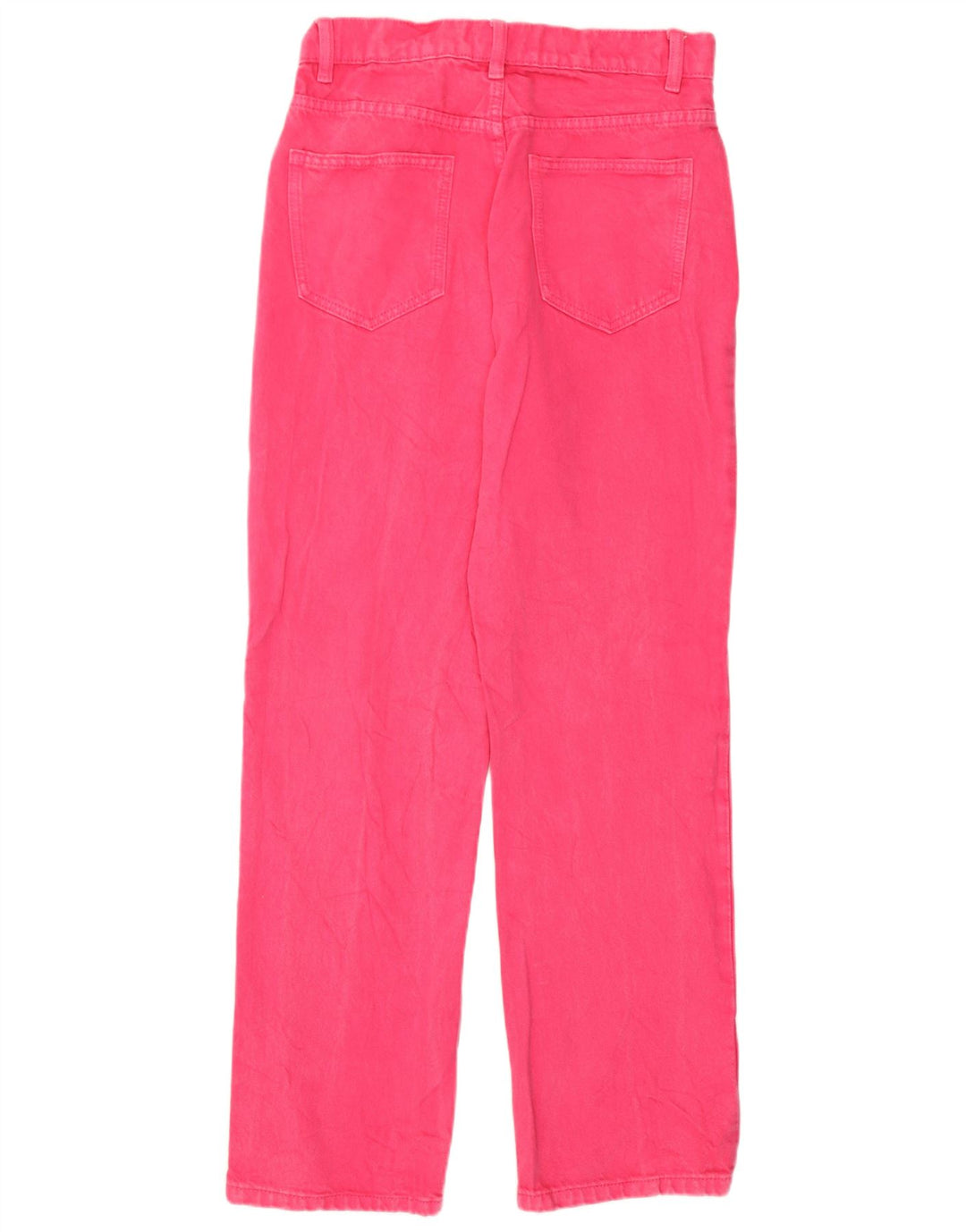 Zara Damen Straight Jeans EU 38 Small W28 L29 Pink