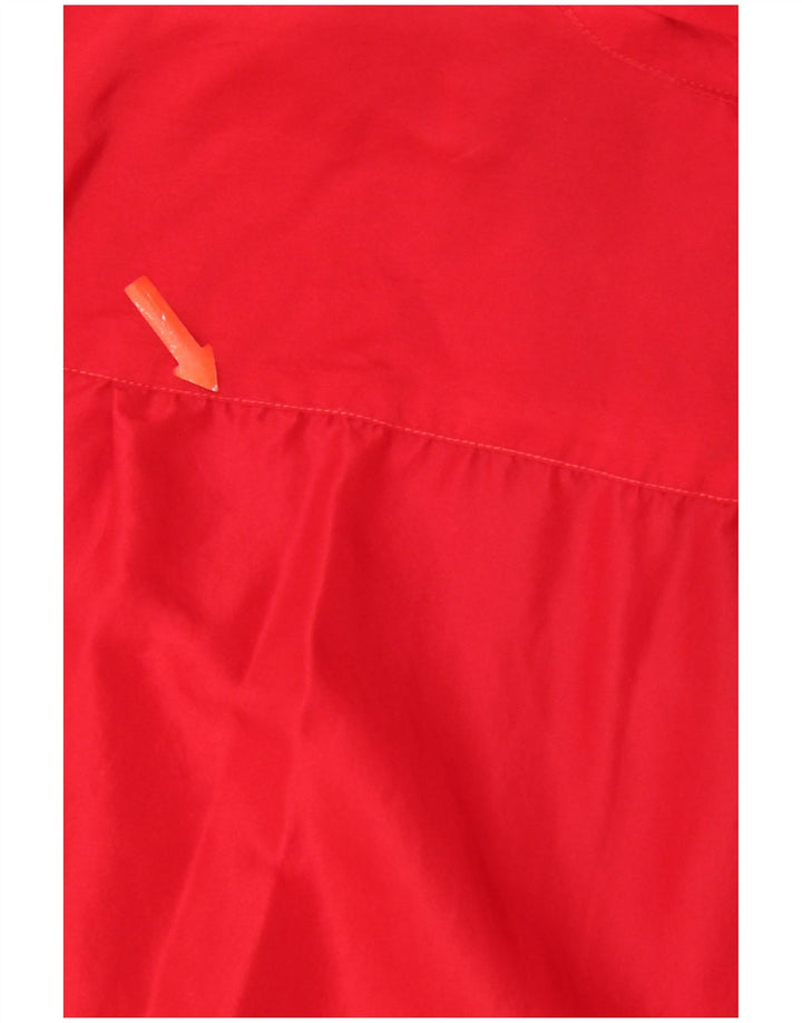 Vintage Damen Hemdbluse EU 38/40 Mittelrot