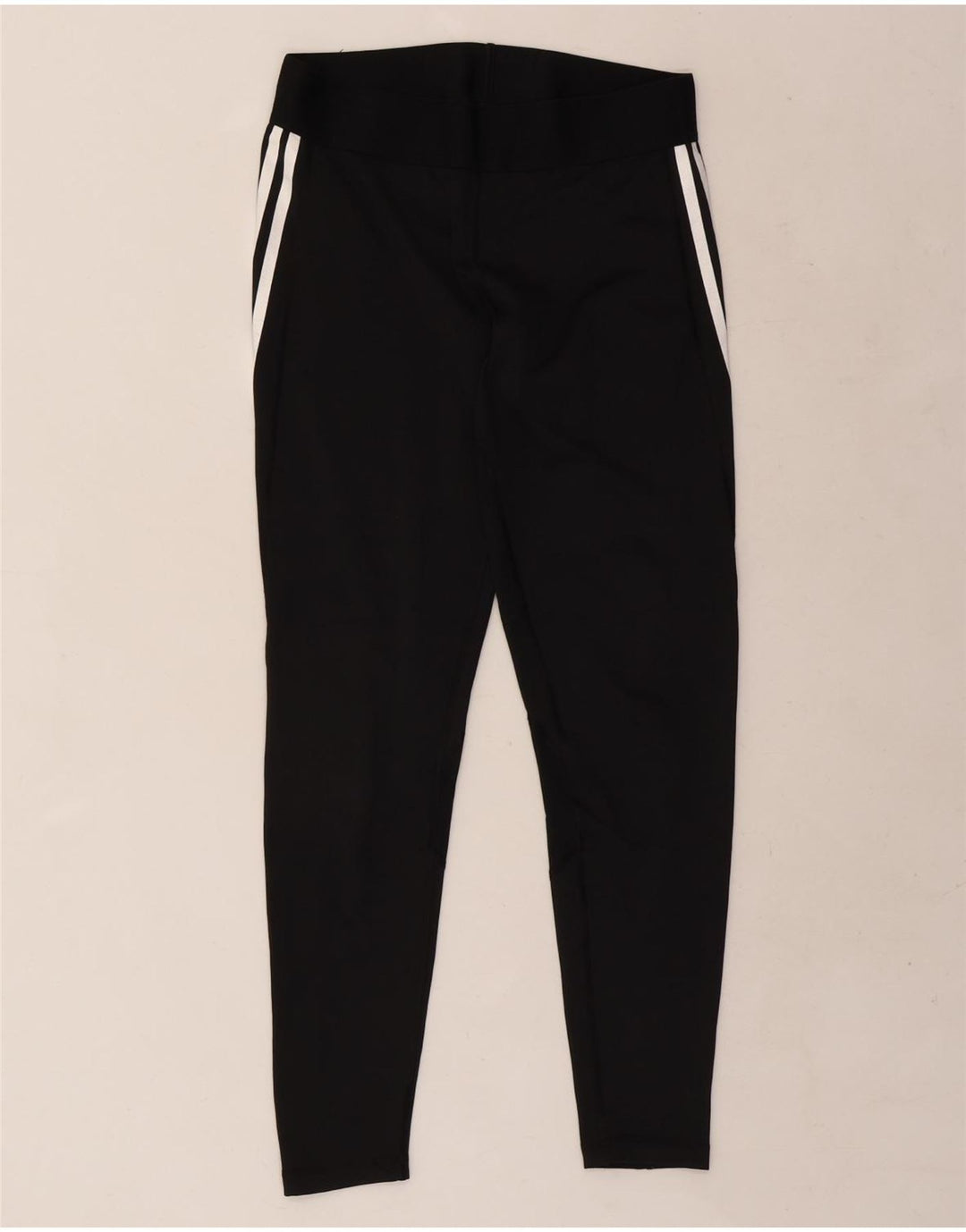 Adidas Damen Aeroready Leggings UK 16/18 Large Schwarz