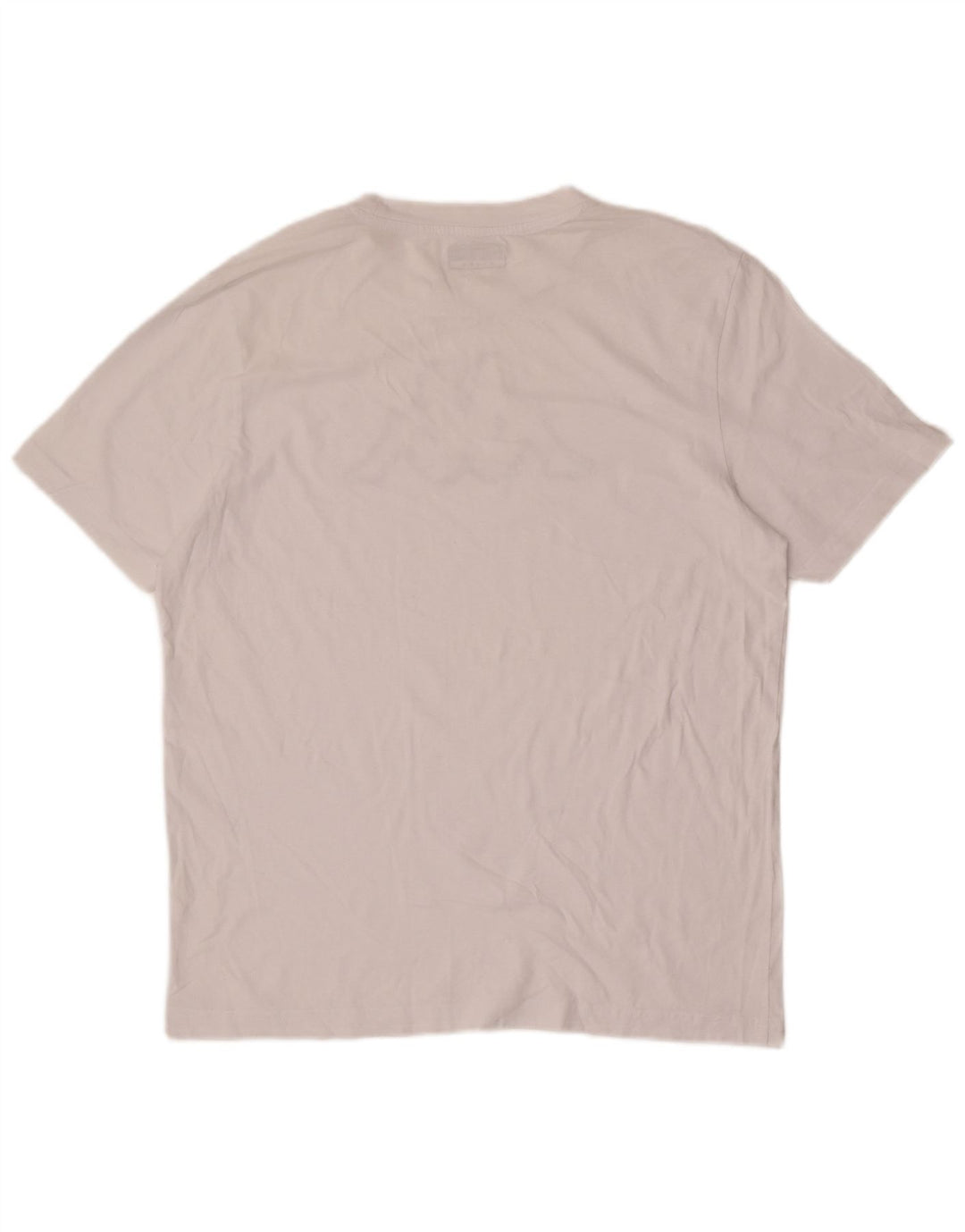 KAPPA Herren-T-Shirt mit Grafik, Größe L, Weiß