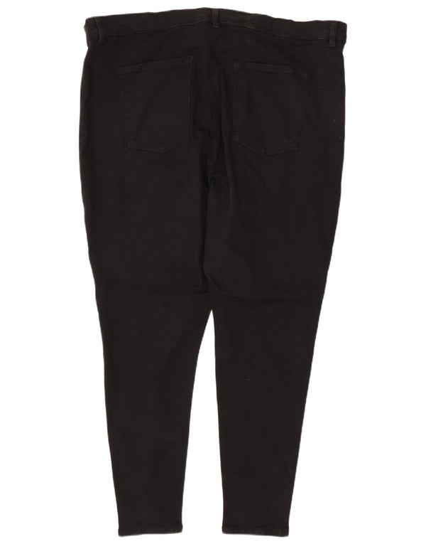 TOPSHOP Damen Joni Skinny Jeans mit hoher Taille, UK 26 5XL W44 L28, schwarze Baumwolle
