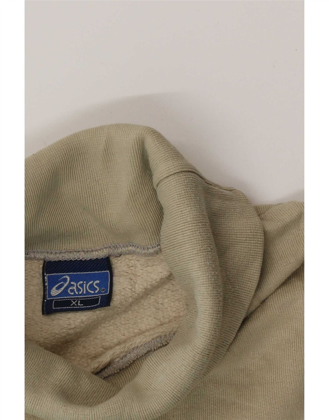 Asics Herren Grafik-Sweatshirt-Pullover XL Beige Farbblock
