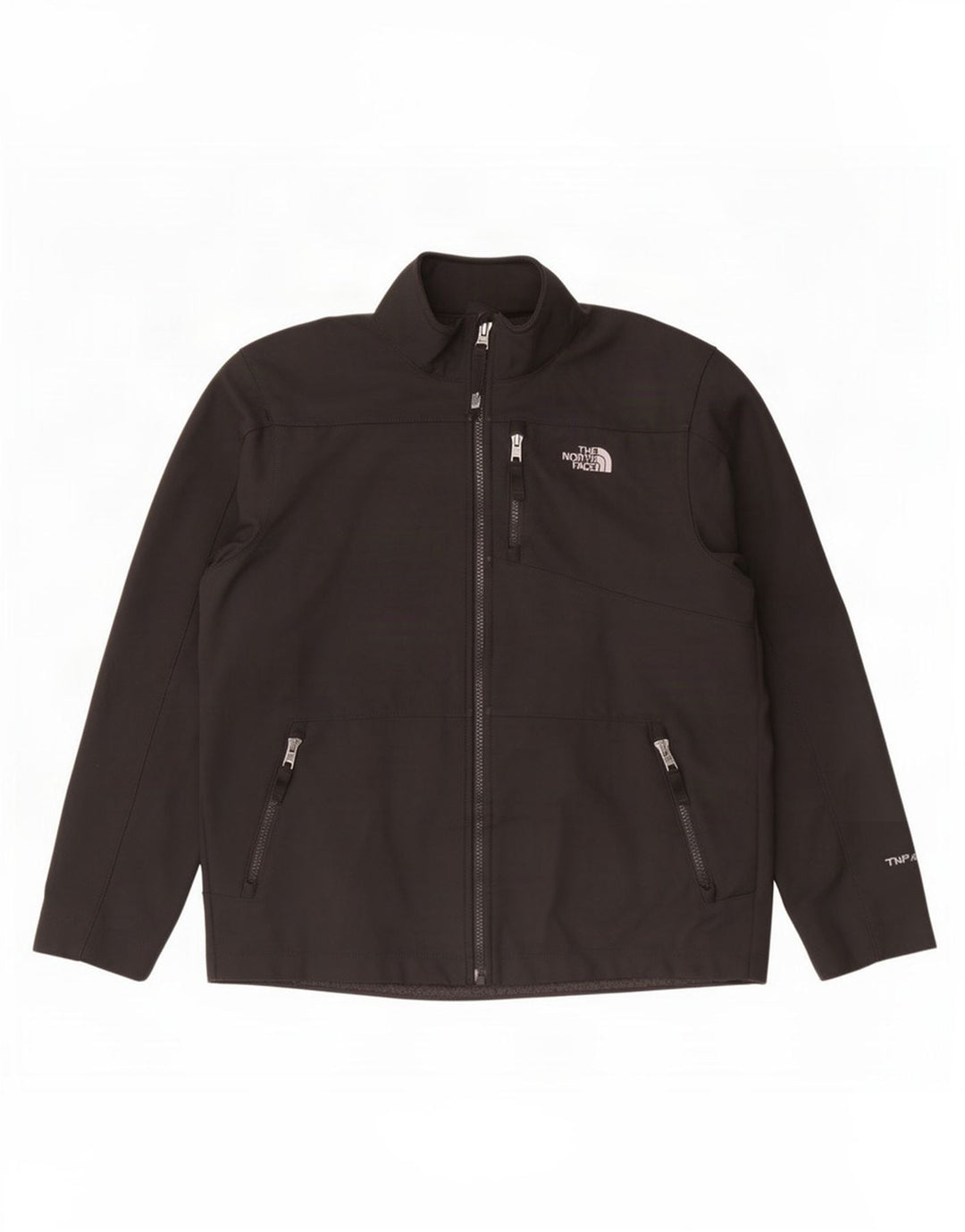 The North Face Jungen-Trainingsanzug-Top-Jacke, 11–12 Jahre, groß, schwarzes Polyester