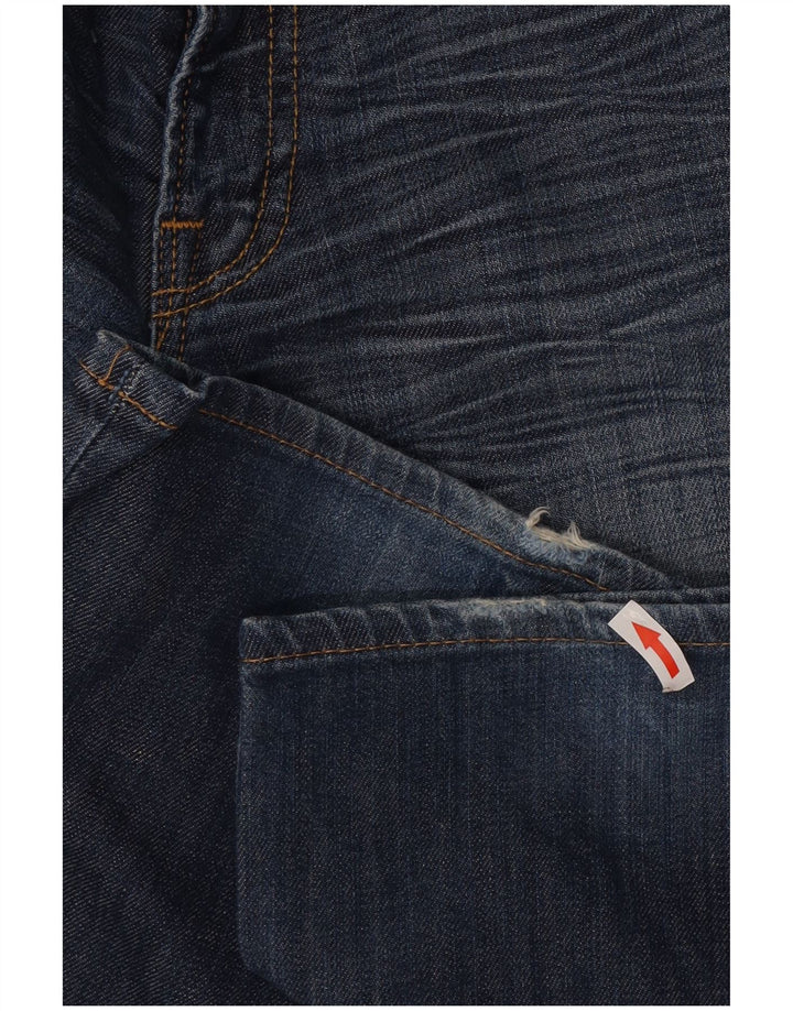 Lee Herren Marion Straight Jeans W30 L31 Blaue Baumwolle