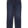 LEE Damen Marion Straight Jeans W30 L28 Marineblaue Baumwolle