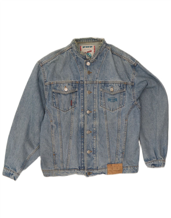 Vintage Herren Jeansjacke UK 36 Small Blue