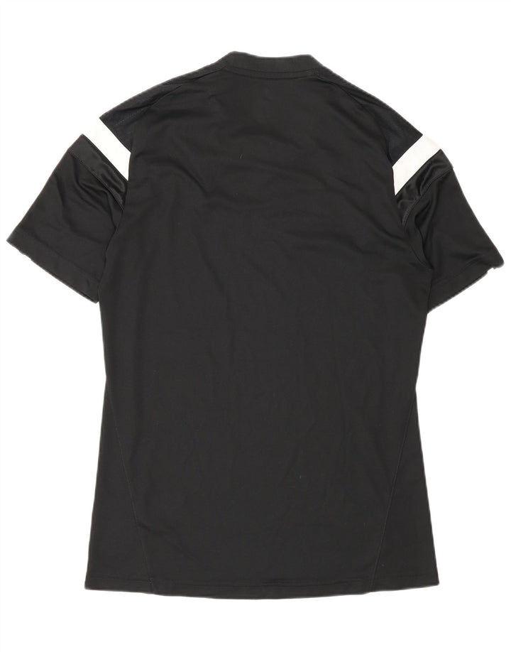 Adidas Herren Durham Graphic T-Shirt Top Small Schwarz Colourblock Polyester
