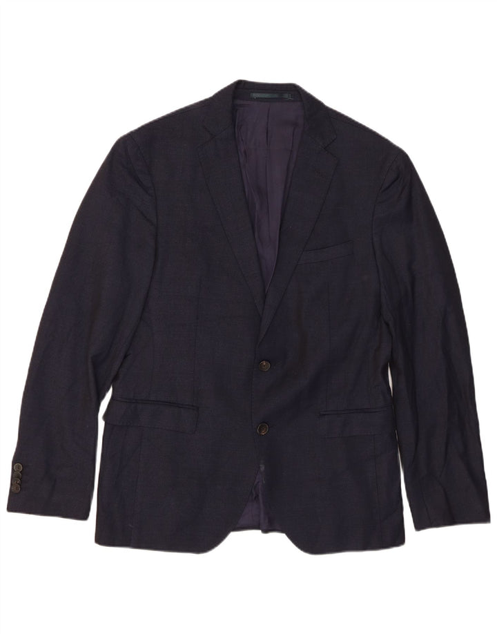 Hugo Boss Herren-Blazer mit 2 Knöpfen, EU 46, klein, Marineblau