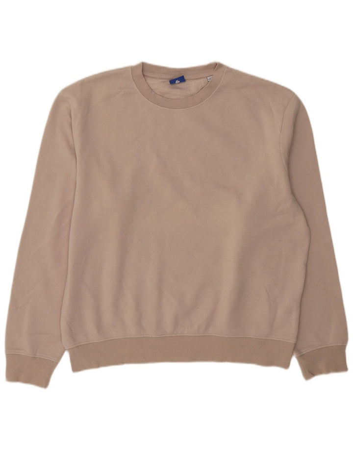 Jack & Jones Herren-Sweatshirt mit Grafik, mittelbeigefarbenes Polyester