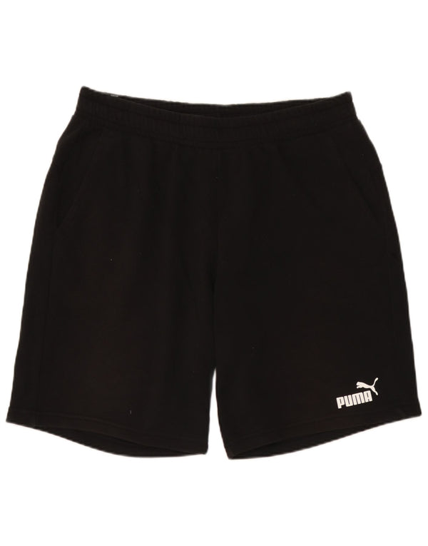 Puma Herren Sport Shorts XL Schwarz Baumwolle