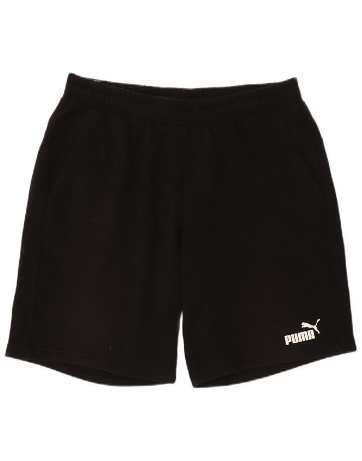 Puma Herren Sport Shorts XL Schwarz Baumwolle