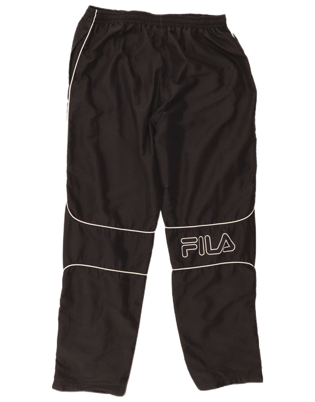 FILA Herren-Trainingshose mit Grafik, mittelschwarz