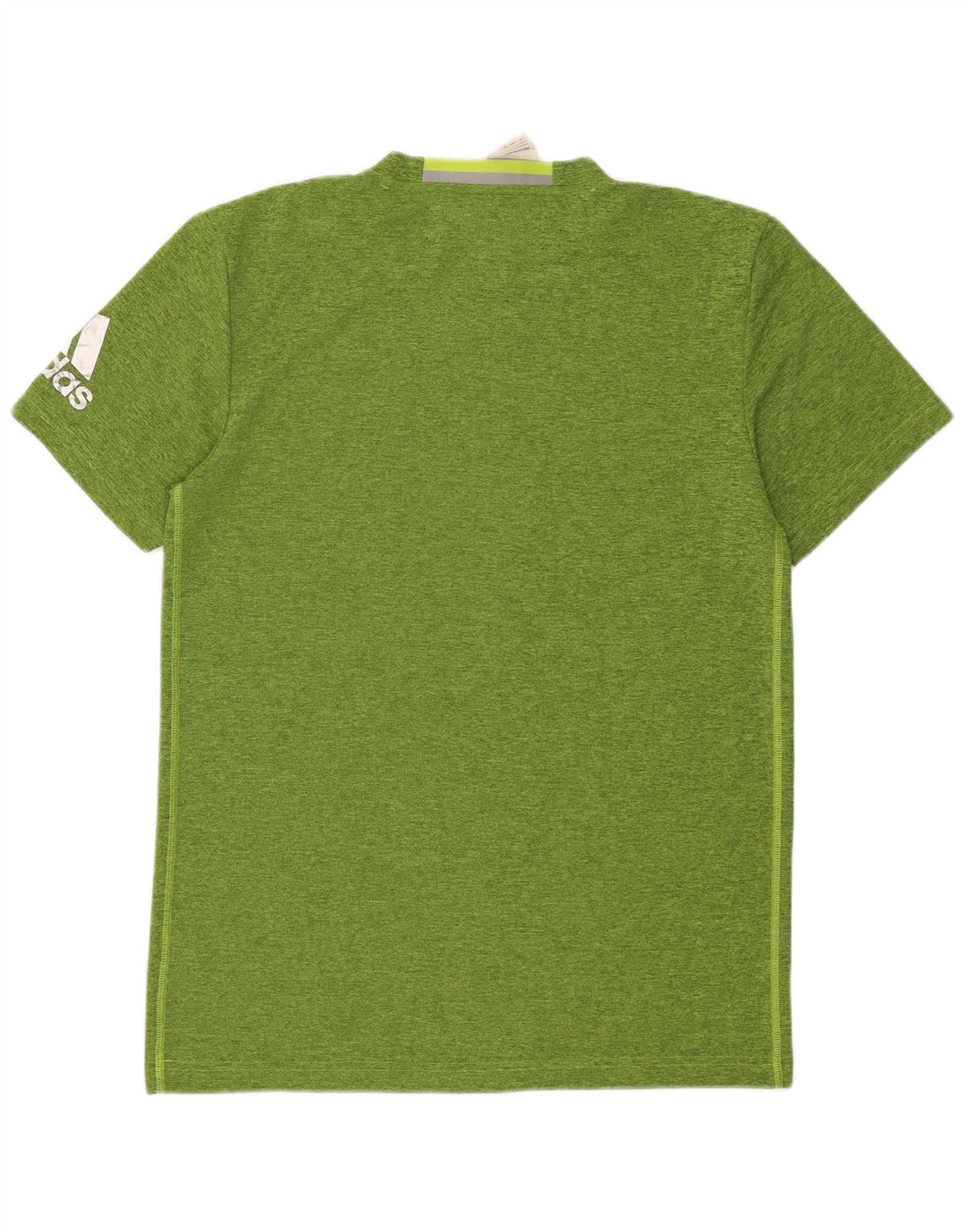 Adidas Herren T-Shirt Top Mittelgrün geflecktes Polyester