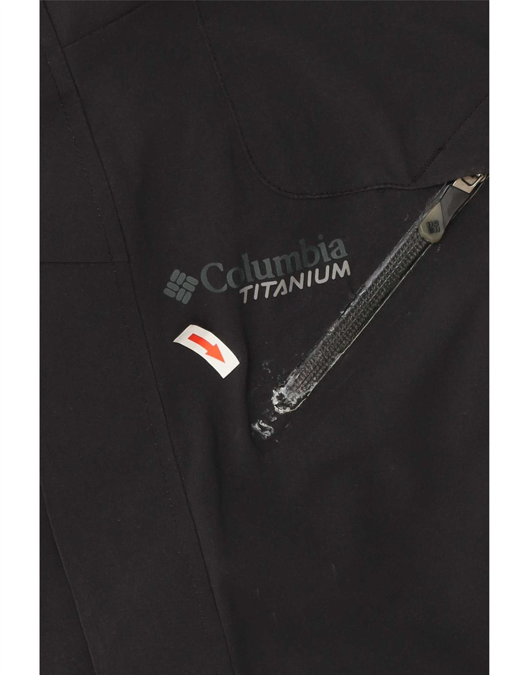 Columbia Herren Titanium Windjacke UK 38 Mittelschwarzes Nylon