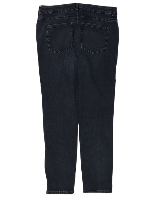 Marks & Spencer Damen The Lily Slim Jeans UK 14 Large W34 L28 Marineblau