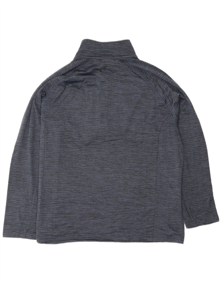 Mountain Warehouse Herren-Pullover-Trainingsanzugoberteil 2XL, Marineblau gefleckt