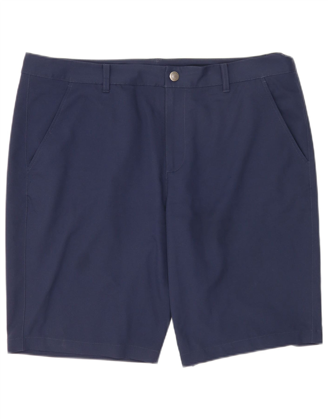 Puma Herren Chino Shorts W38 XL Marineblau Polyester