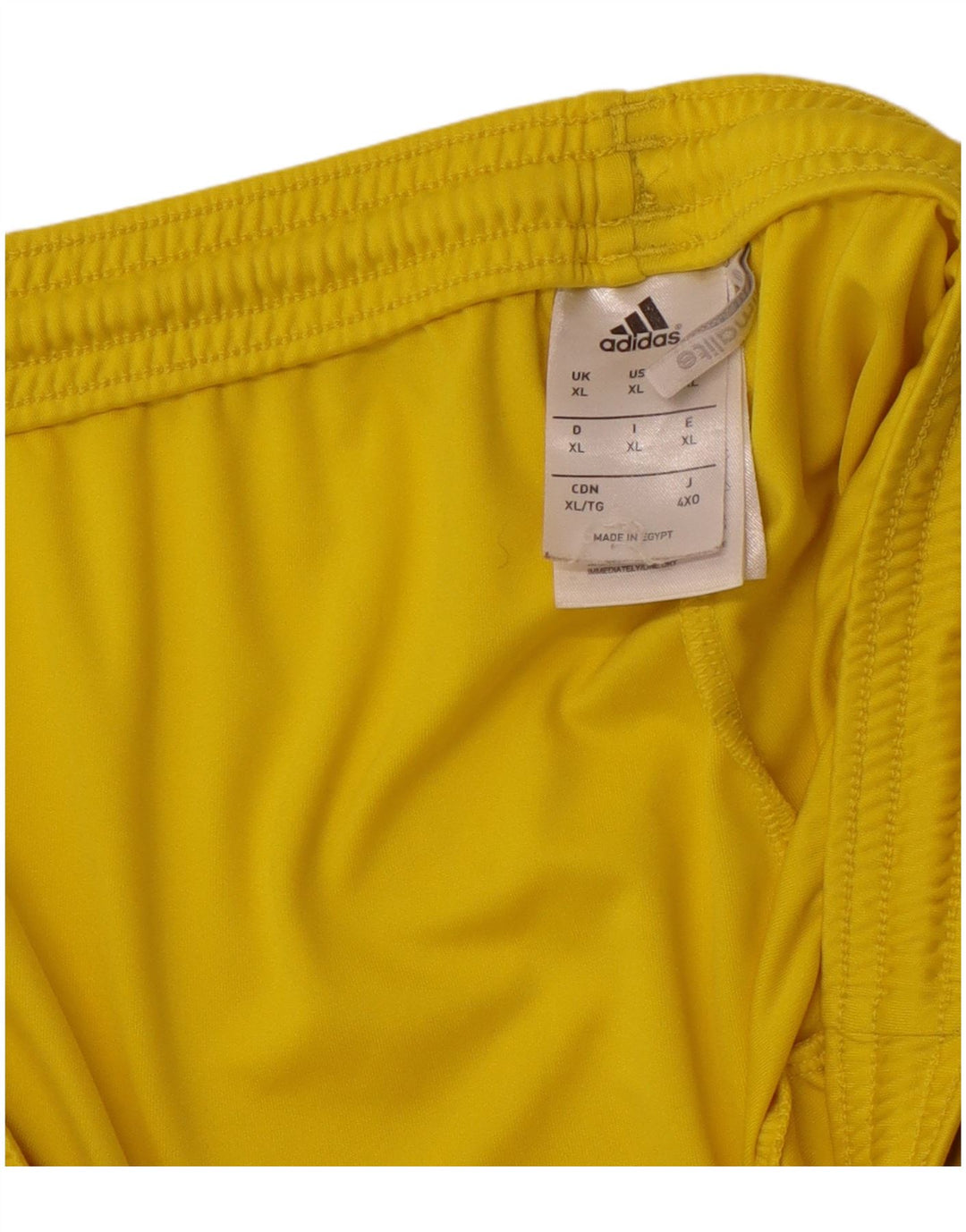 ADIDAS Herren Climalite Sport Shorts XL Gelb Polyester
