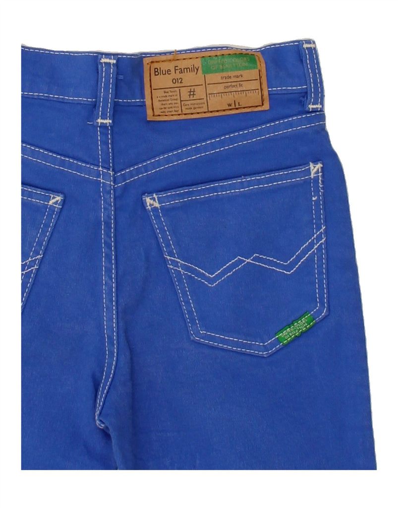 BENETTON Girls Tapered Jeans 5-6 Years W21 L18  Blue Vintage Benetton and Second-Hand Benetton from Messina Hembry 
