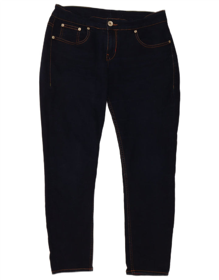 Ted Baker Damen Skinny Jeans W32 L30 Marineblaue Baumwolle