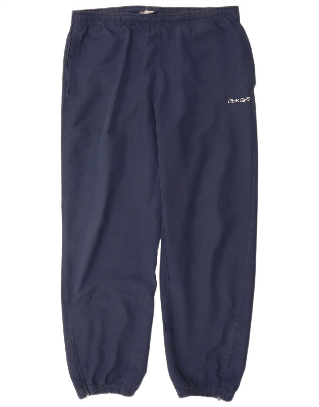 Reebok Herren-Trainingshose, Jogginghose, Größe L, Marineblau