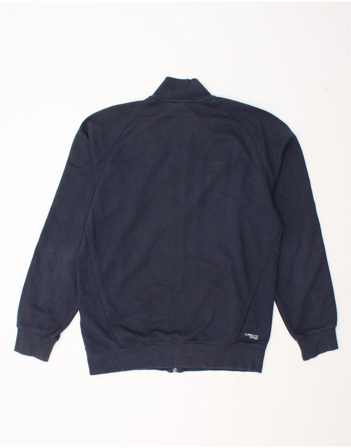 Adidas Herren Clima 365 Trainingsanzug Top Jacke Small Marineblau Baumwolle