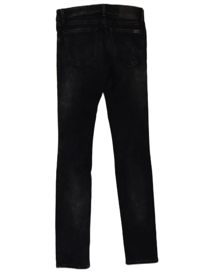 Calvin Klein Herren Skinny Jeans W29 L34 Schwarze Baumwolle