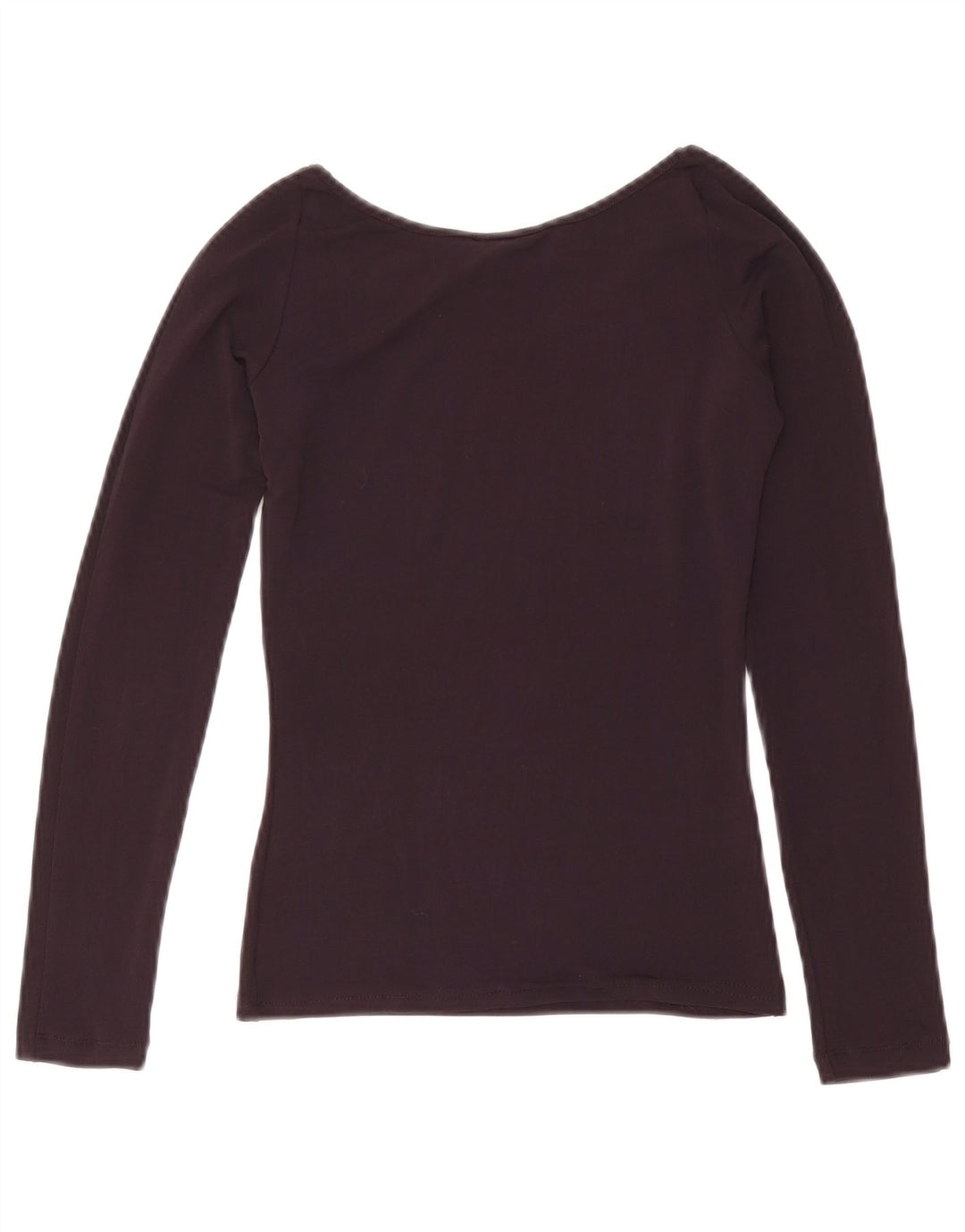 Patrizia Pepe Damen Top Langarm US 6 Medium Burgund