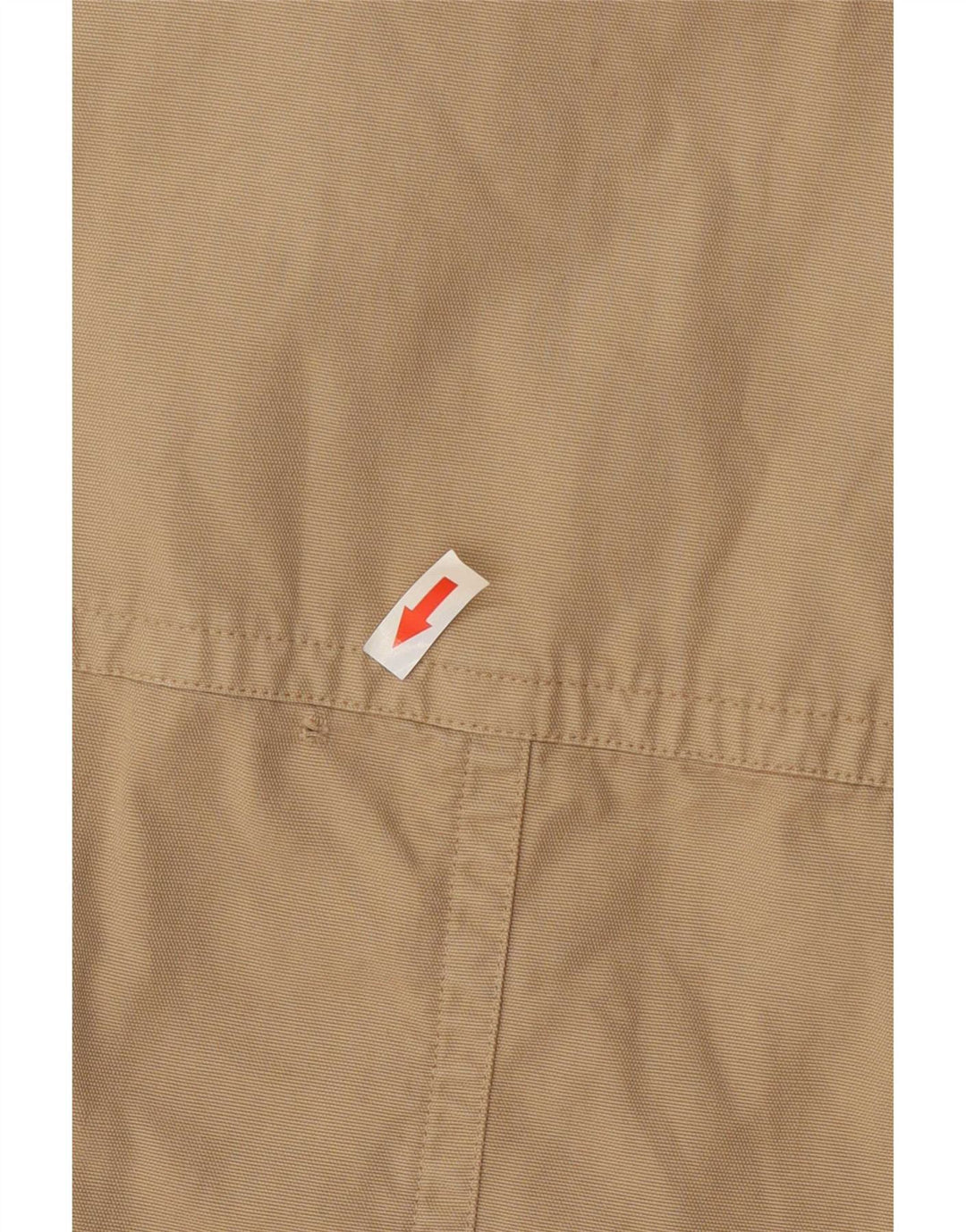 Zara Herren Bomberjacke UK 42 XL Beige Baumwolle
