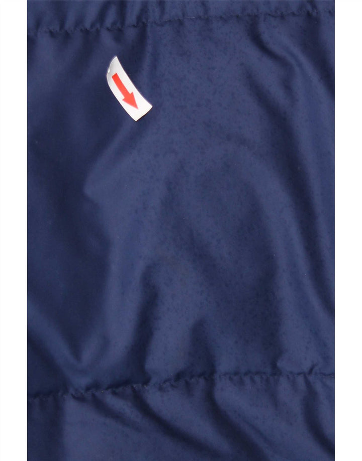 Nike Herren Wattierte Jacke UK 44 2XL Marineblau Polyester