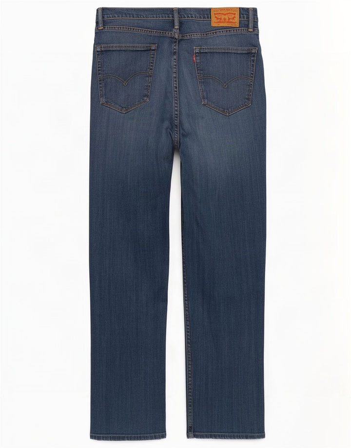 Levi's Herren 751 Straight Jeans W36 L31 Blaue Baumwolle