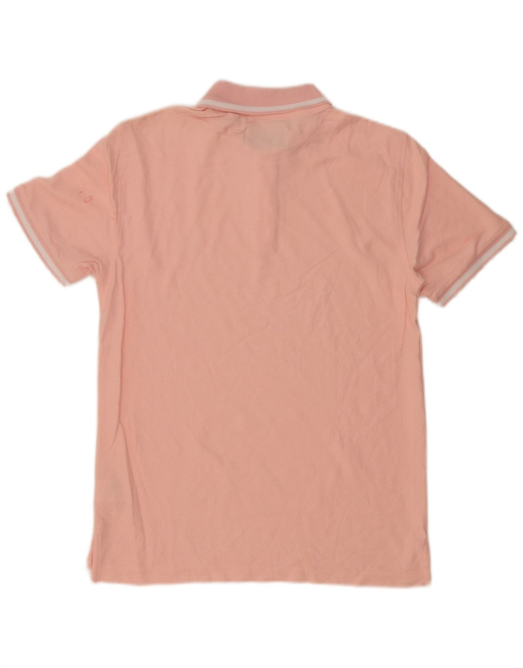Penguin Herren-Poloshirt, klein, rosa, gestreift, Baumwolle