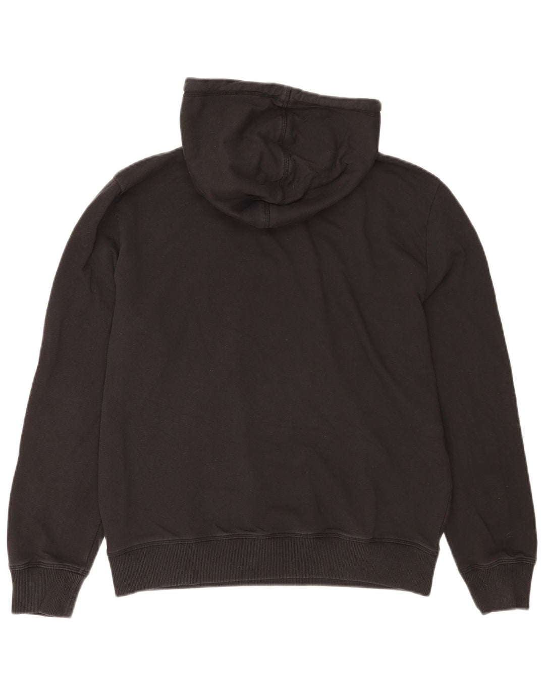 Marks & Spencer Herren-Kapuzenpullover aus mittelschwarzer Baumwolle