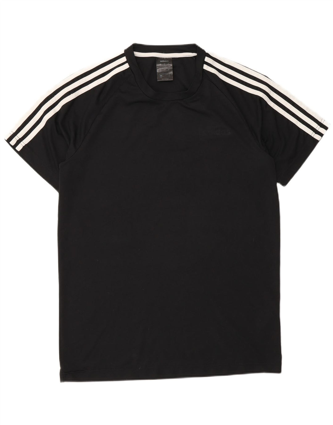 Adidas Herren Climalite T-Shirt Top Medium Schwarz Polyester Sport