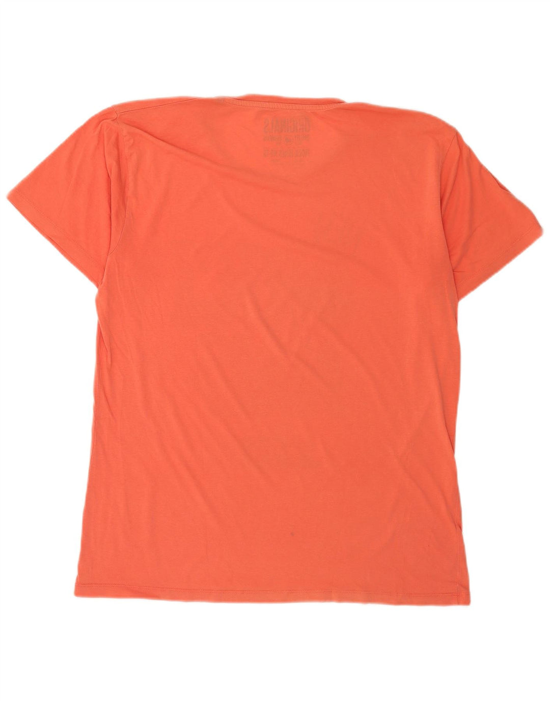 Jack & Jones Herren Grafik T-Shirt Top 2XL Orange